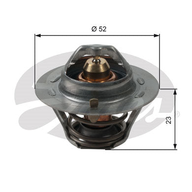 Gates Thermostat, coolant - TH14088G1