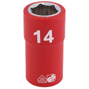 Draper Expert 14mm VDE 3/8" Insul. Socket - 31697