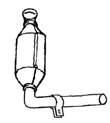 Klarius 325325 - Catalyst Type Approved  - Fits Fiat DOBLO Box Body/MPV (223_)