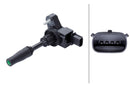 HELLA 5DA 358 168-131 Ignition Coil - 14V - 3-pin connector - Bolted