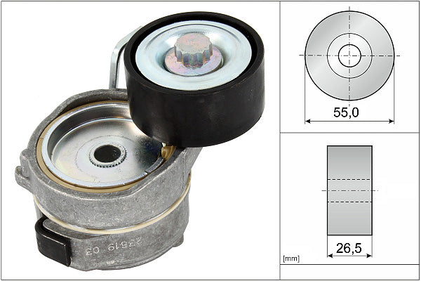 INA Tensioner Lever - V-Ribbed Belt - Part No - 534065310