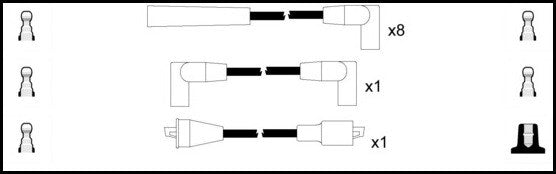 ElectroSpark Ignition Lead Set - OEK034
