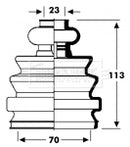 Borg & Beck CV Boot Kit  - BCB2794