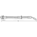 Borg & Beck Brake Hose Part No -BBH7350