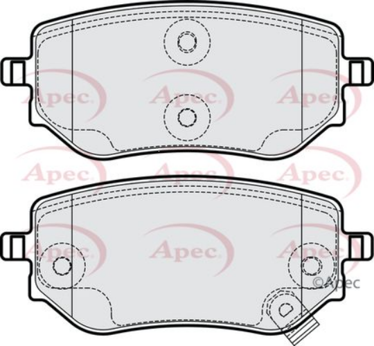 Padtech Brake Pad Set - PAD2240