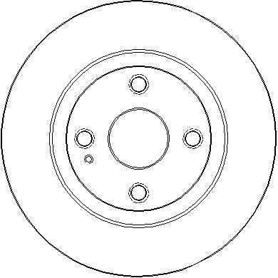Disctech Brake Disc - Fits Bmw, Mazda - ABD3290 - Rear Axle