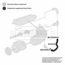 Borg & Beck Turbo Hose Part No -BTH1670