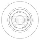 Borg & Beck Brake Disc Pair Part No -BBD5541