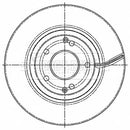 Borg & Beck Brake Disc Pair Part No -BBD5504