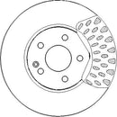 Disctech Brake Disc - Fits Mazda, Mercedes-benz - ABD3289 - Front Axle