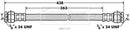 Borg & Beck Brake Hose Part No -BBH7370