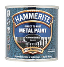 Hammerite Hammered Black Paint - 250ml