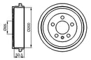 Bosch Drum (Pair) - 0986477133