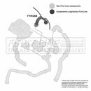 First Line Turbo Hose Part No -FTH1268