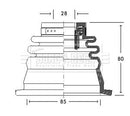Borg & Beck Cv Joint Boot Kit Part No -BCB2650