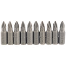 Draper 10pc 25mm NO1 PZ.S/D Bit - 64047
