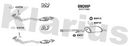 Klarius BM208P - Box With Tail Pipe  - Fits BMW 316 1.6i