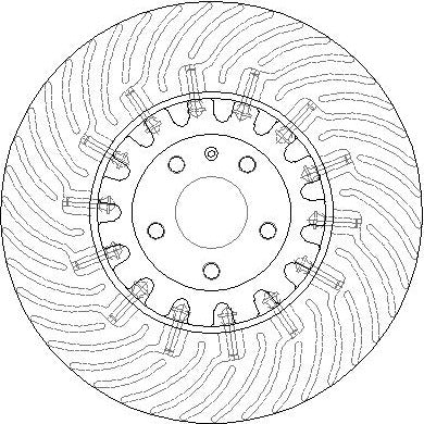 Disctech Brake Disc - Fits Audi - ABD4053 - Front Axle