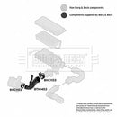 Borg & Beck Air Filter Hose Part No -BTH1453