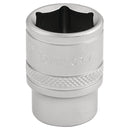 Draper Expert 15mm 6PT Socket 3/8 DR-Pckd - 16541