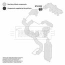 Borg & Beck Turbo Hose Part No -BTH1232