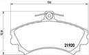 Brembo Brake Pad Set - P50055