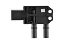 HELLA 6PP 009 409-651 Sensor, exhaust pressure - 4-pin connector - Bolted