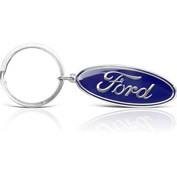 Ford Lifestyle Collection New Genuine Ford Oval Keyring 35020798