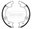 Borg & Beck Rear Brake Shoes Part No -BBS6496