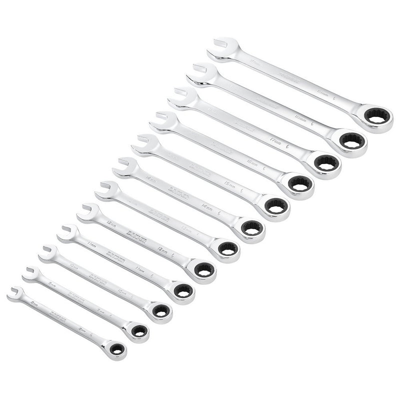Draper 12Pc Ratcheting Spanner Set - 27689