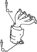 Klarius 322280 - Catalyst Type Approved Withpip  - Fits Hyundai Getz 1.1i