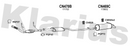 Klarius CN470B - Box With Centre Pipe  - Fits Citroen Xsara Picasso 1.8i
