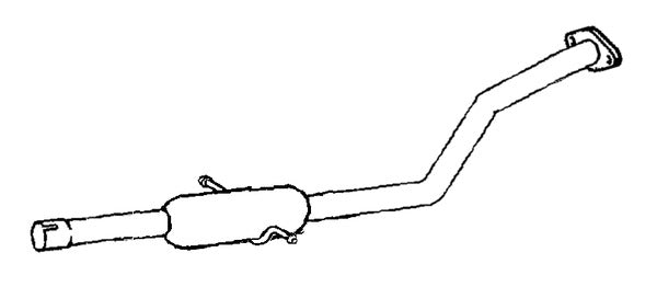 Klarius PG962H - Box With Centre Pipe  - Fits Toyota AYGO 1.0