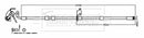 Borg & Beck Brake Hose Part No -BBH8783