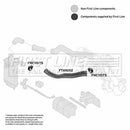 First Line Turbo Interclr Hose Part No -FTH1052