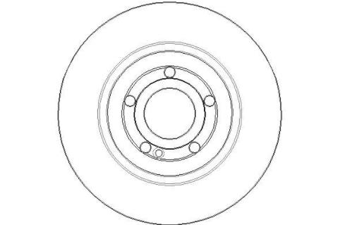 National Rear Brake Disc - NBD2008