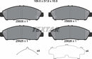 Textar Brake Pad Set - 2560801