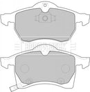 Borg & Beck Brake Pad Set - BBP1612