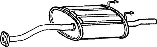 Klarius HA263L - Box With Tail Pipe