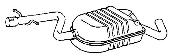 Klarius VW1230W - Box With Tail Pipe