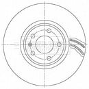 Borg & Beck Brake Disc Single Part No -BBD6163S