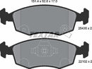Textar Brake Pad Set - 2543501
