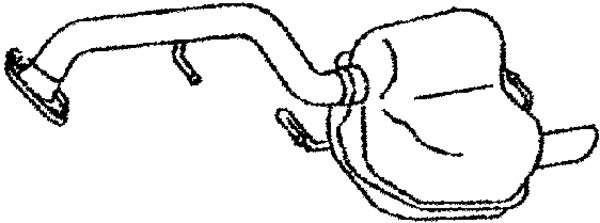Klarius MA406B - Box With Tail Pipe