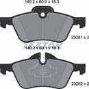 Mini, Brake Pad Set - Textar 2328101