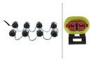 HELLA 2PT 177 696-771 LED-Daytime Running Light Set - LEDayFlex - 24/12V
