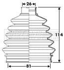 First Line Cv Joint Boot Kit Part No -FCB6287
