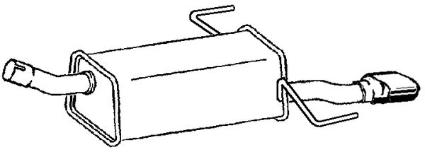 Klarius GM594D - Box With Tail Pipe