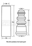 First Line Strut Protection Kit Part No -FPK7079