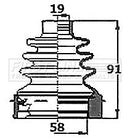 First Line Cv Joint Boot Kit Part No -FCB6144