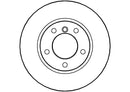 Disctech Brake Disc - Fits Bmw - ABD2039 - Front Axle